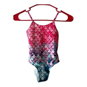 AMZadenobe Girls 1 Piece Scale Swimsuit